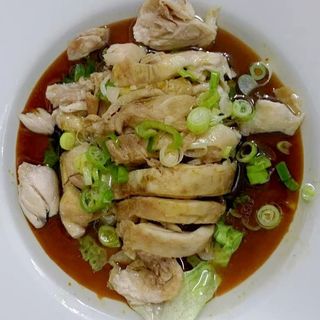 105 Pollo al vapore 葱油鸡
