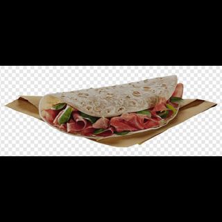 Piadina mozzarella, bresaola, rucola e pomodorini