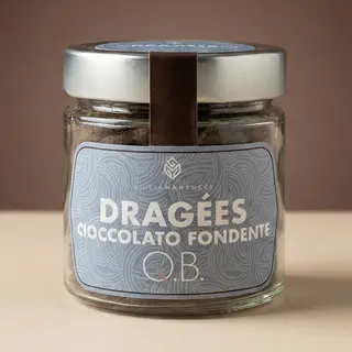 Dragèes Cioccolato Fondente e Nocciola 100 gr.