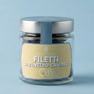 Filetti Cioccolato Fondente e Zenzero candito 100 gr.