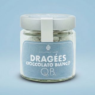 Dragèes Cioccolato Bianco e Noci 100 gr.