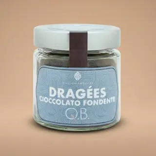 Dragèes Cioccolato Fondente e Mandorla 100 gr.