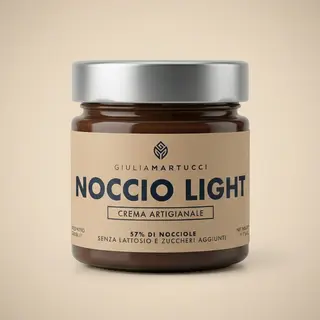 Spalmabile Nocciolight (Senza Lattosio e Zuccheri aggiunti) 210 gr.