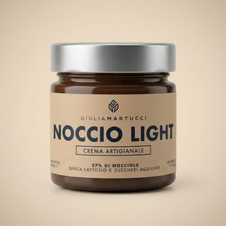 Spalmabile Nocciolight (Senza Lattosio e Zuccheri aggiunti) 210 gr.