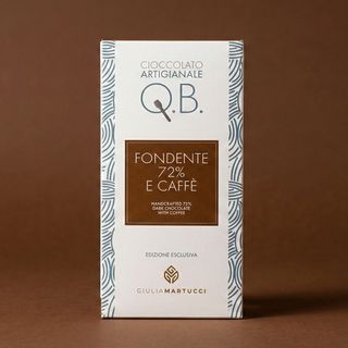 Tavoletta di Cioccolato Fondente Caffè 50 gr.