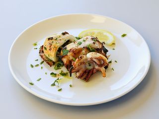 Julienne di seppie al citrus