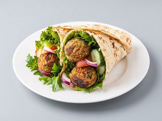 Piadina falafel
