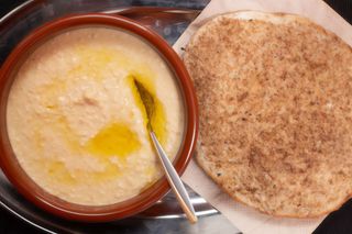 Hummus con pita