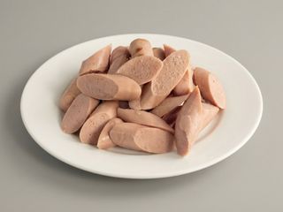 Würstel alla griglia con 2 salse