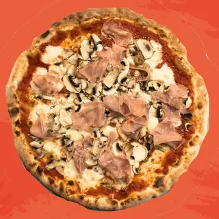 Prosciutto e funghi