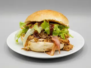 Panino pork and cheese