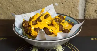 Patate polpette e cheddar