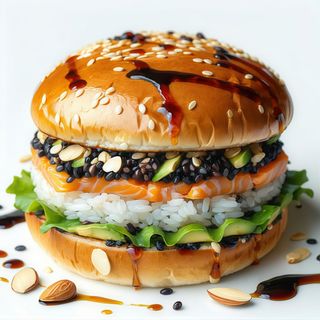 Oni sushi burger