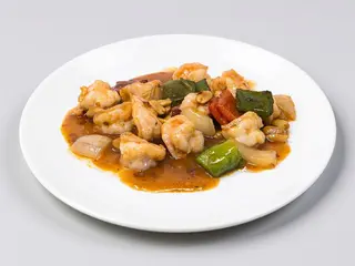 116. Spicy shrimps