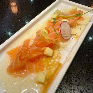 Carpaccio di salmone 9 pezzi