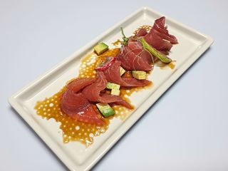 Carpaccio di tonno 9 pezzi