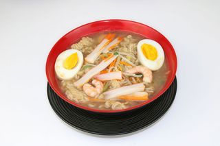 Ramen con frutti di mare