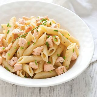 Garganelli al salmone 