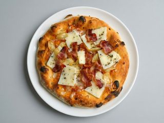 Provola, pancetta e patatine grande