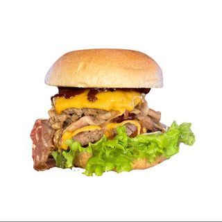 Pulled smashy burger