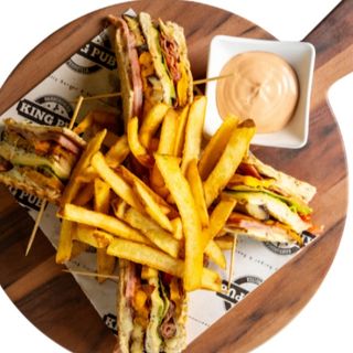 King sandwich pollo