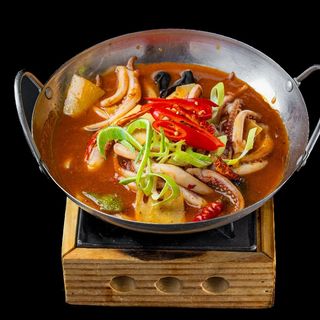 CALAMARI PICCANTI IN PADELLA DI FUOCO 115