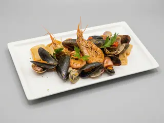 Paccheri allo scoglio