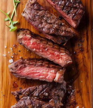 Tagliata di manzo con rucola