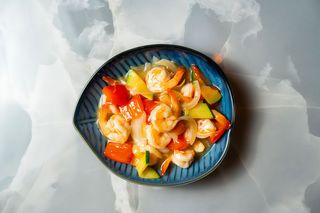 Gamberi ai cinque colori