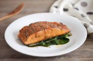 180 Salmone alla piastra