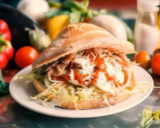 Panino kebab artigianale