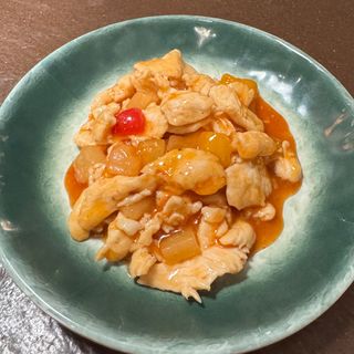 Pollo in salsa agrodolce