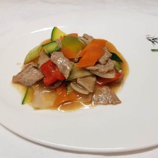 Vitello con verdure