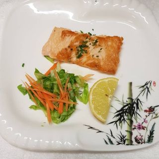 Teppanyaki salmone