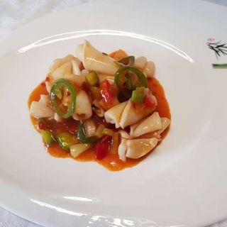 Calamari in salsa piccante