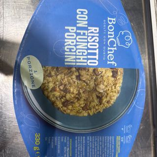 Risotto con i funghi porcini