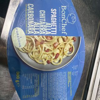 Spaghetti alla chitarra alla carbonara 
