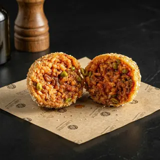 Palla di riso al ragù senza glutine