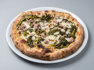 Broccoli e salsiccia singola