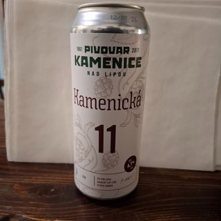 Kamenická 11 di Pivovar Kamenice lattina 50 cl