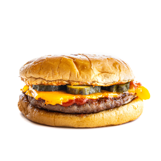 Fly cheeseburger