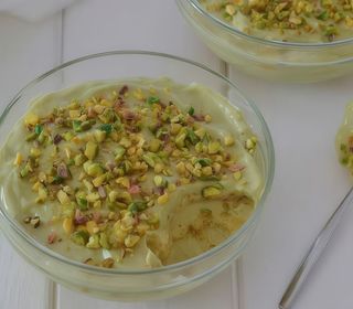 Coppa tiramisù al pistacchio