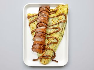 Crêpes Kinder bueno