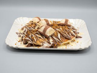 Pan cake kinder bueno white