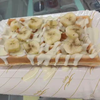 Waffle Nutella e banana
