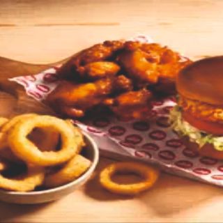 Jackson's Cheezy Burger Duo Combo Hot