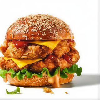 Double Jackson's Chunchy Burger