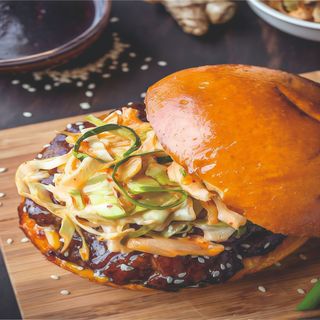 Burger di Pollo con verdure