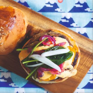 Burger di Pollo con Mango