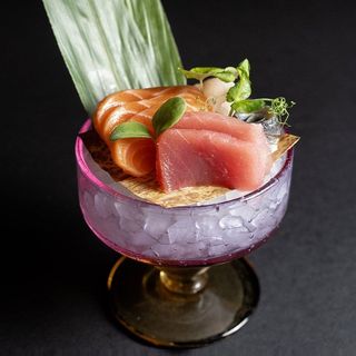 129. Sashimi misto - 8 pezzi